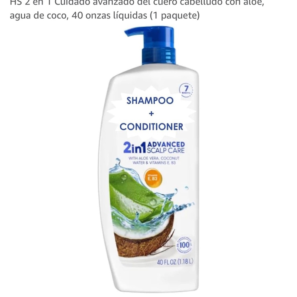 Head & Shoulders 2-in-1 Shampoo and Conditioner